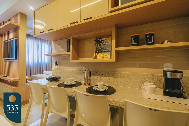 Apartamento moderno próximo à praia de Ondina