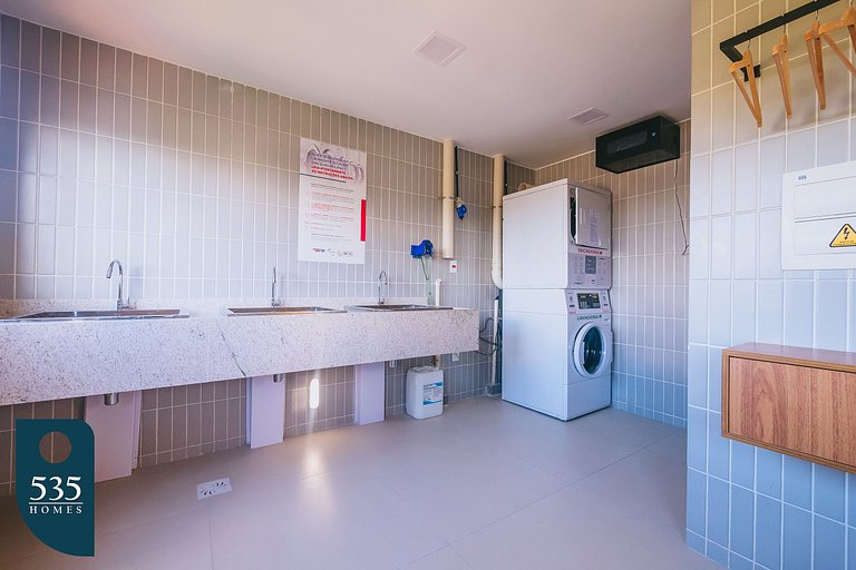 Apartamento moderno próximo à praia de Ondina