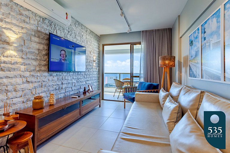 Barra with Sea View - Beautiful and Cozy Apartment