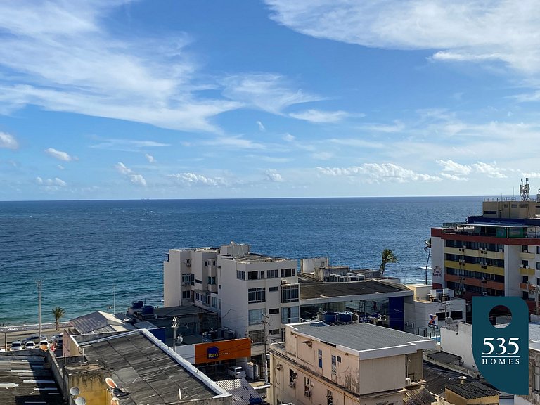 Decorado e Equipado na Barra com Vista Mar