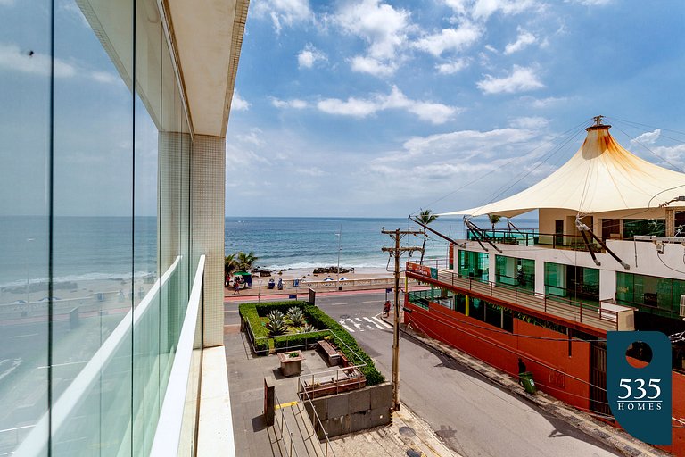 Dormitorio y Salón junto a la playa de Barra en Salvador