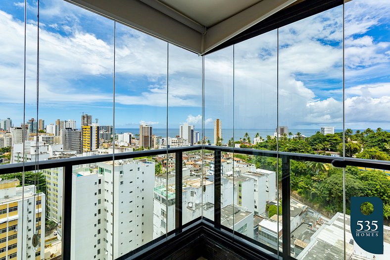 Hermoso y acogedor con vista panorámica en Barra