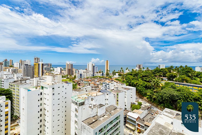 Hermoso y acogedor con vista panorámica en Barra