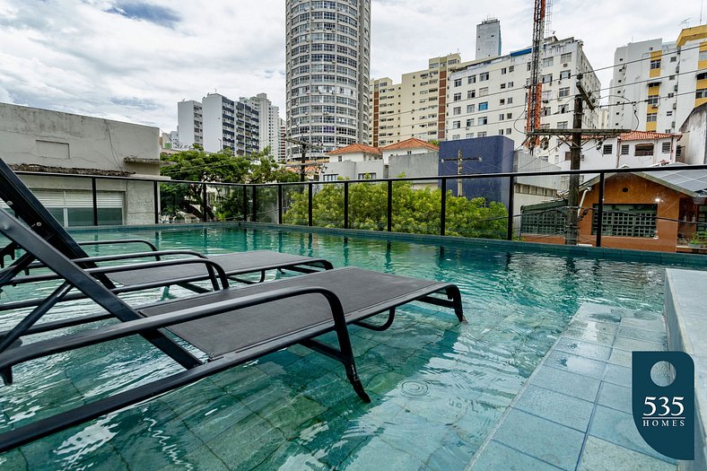 Hermoso y acogedor con vista panorámica en Barra