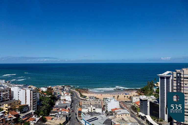 Home Office com vista para o mar em Salvador