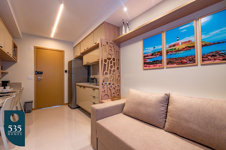 Modern apartment next to Ondina Beach