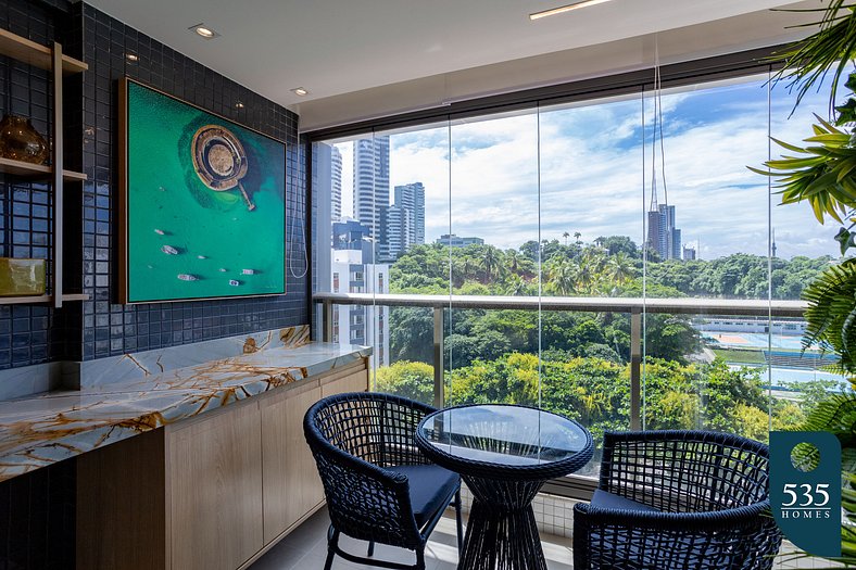 Modern apartment with beach access