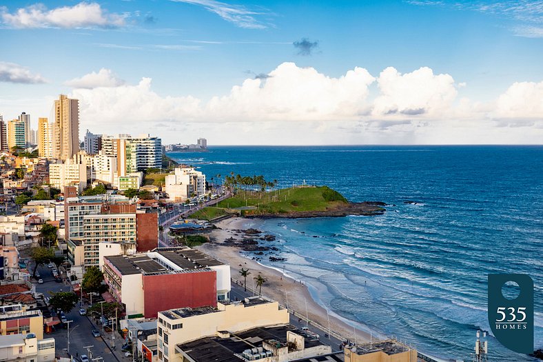 Vista Mar e Conforto a 100 metros da praia